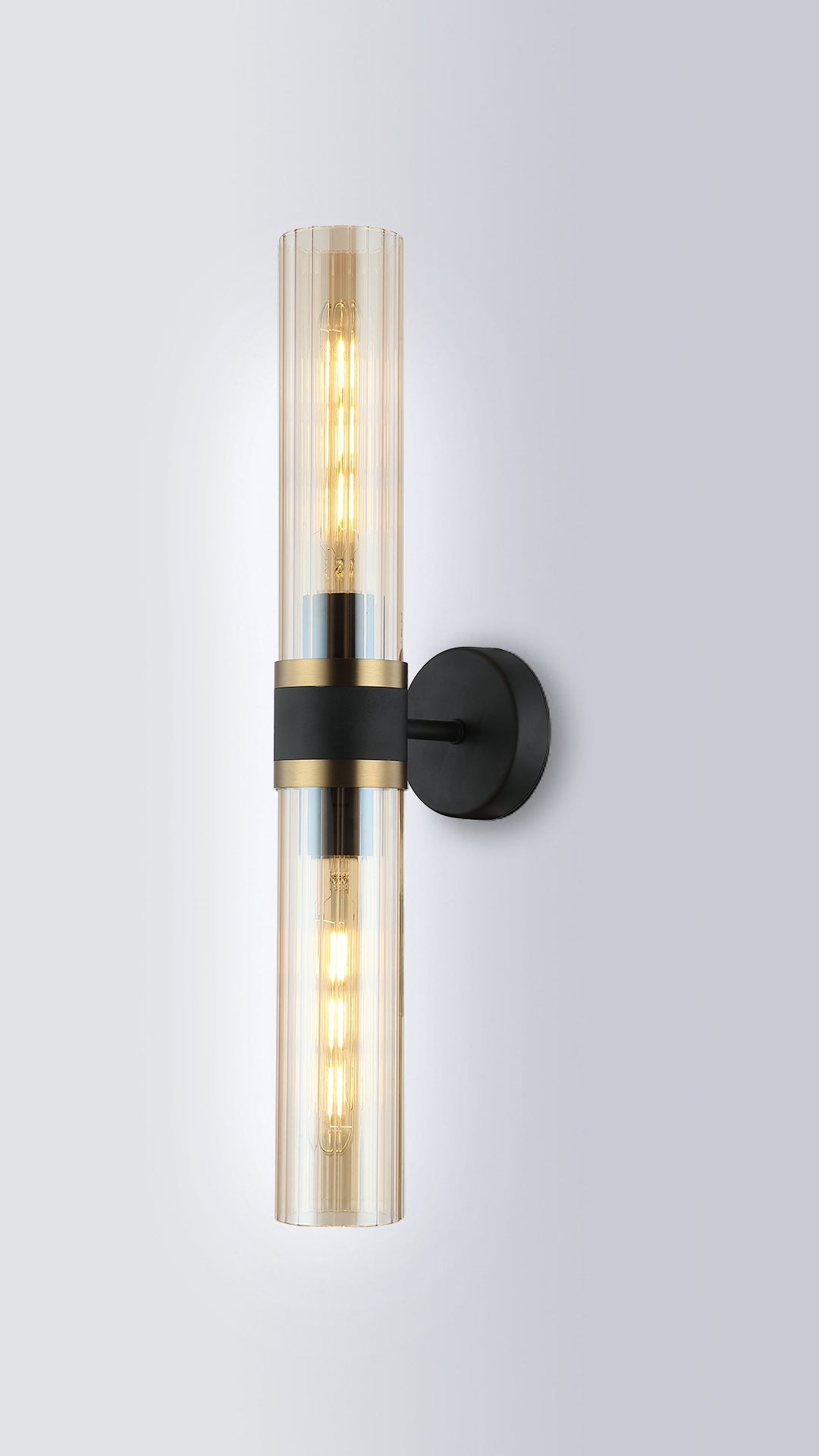 Georgia Up/Down Glass Wall Light