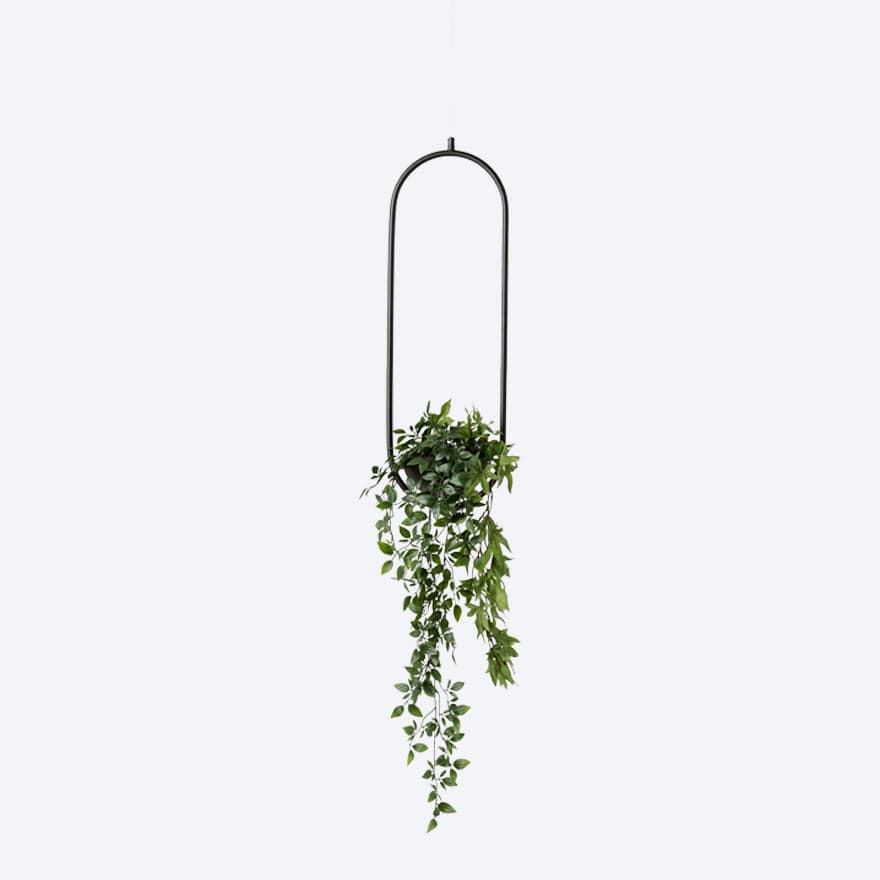 About Space Lighting Evora 1 Planter Frame Pendant