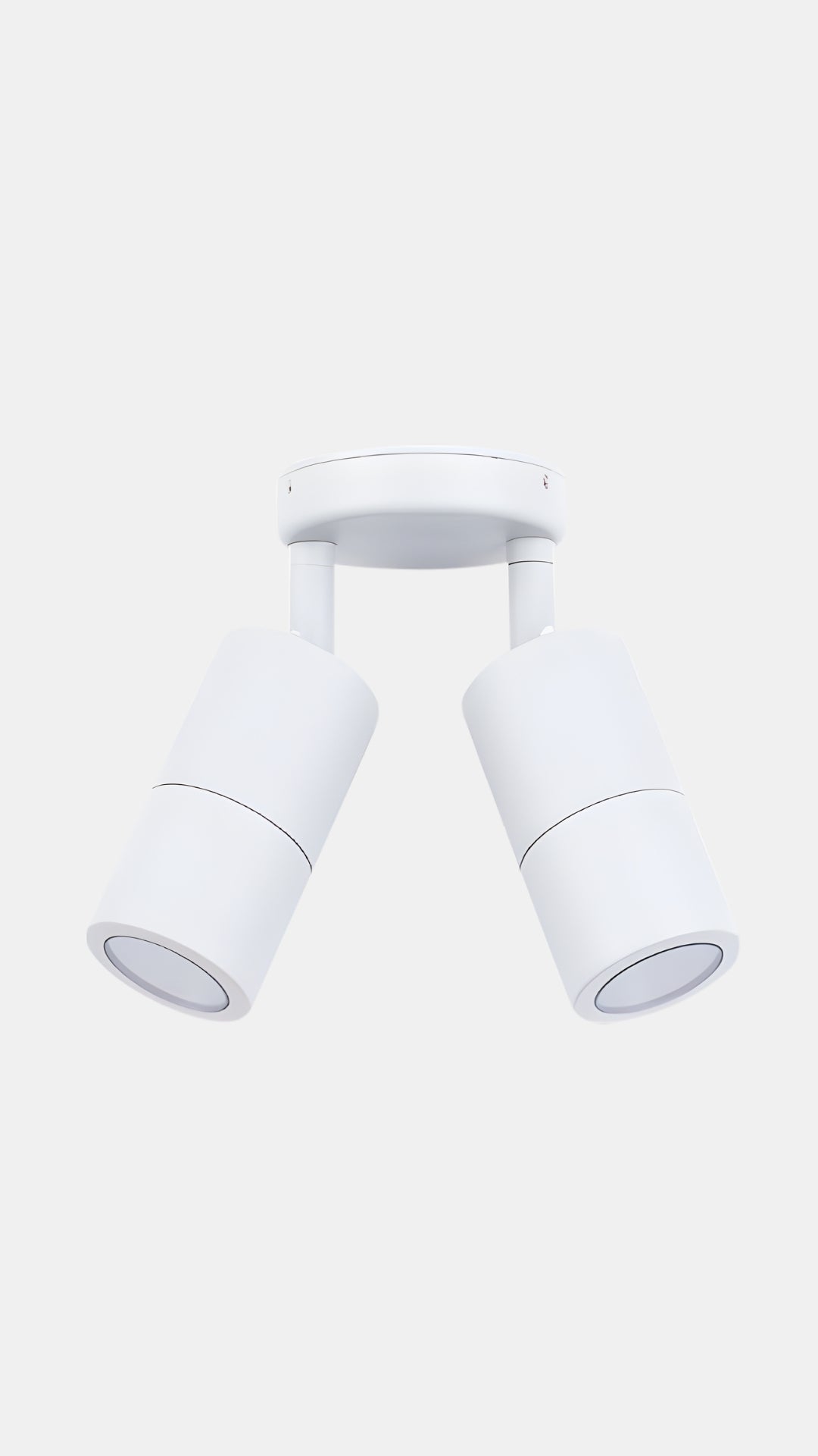 Pillar IP65 Double Adjustable Outdoor Wall Light