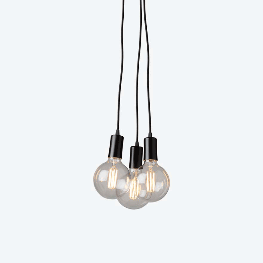 Cluster 3 Pendant Light