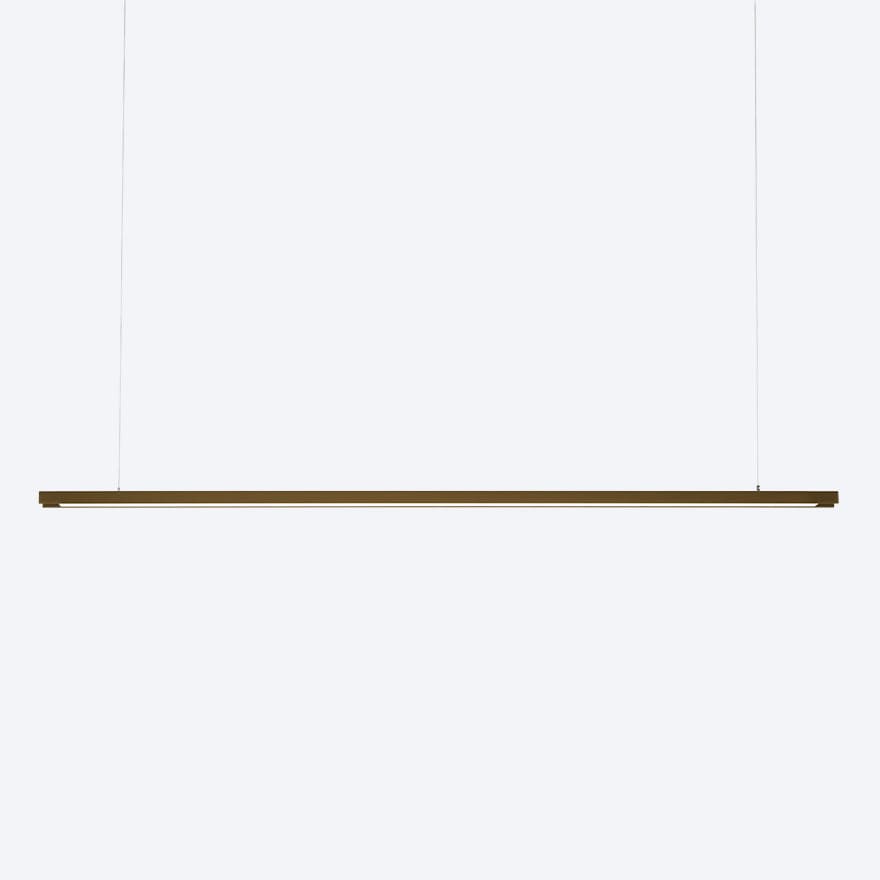 TRACK COVER FORTON LINEAR PENDANT LED BRASS 2112 ABOUT SPACE LIGHTING
