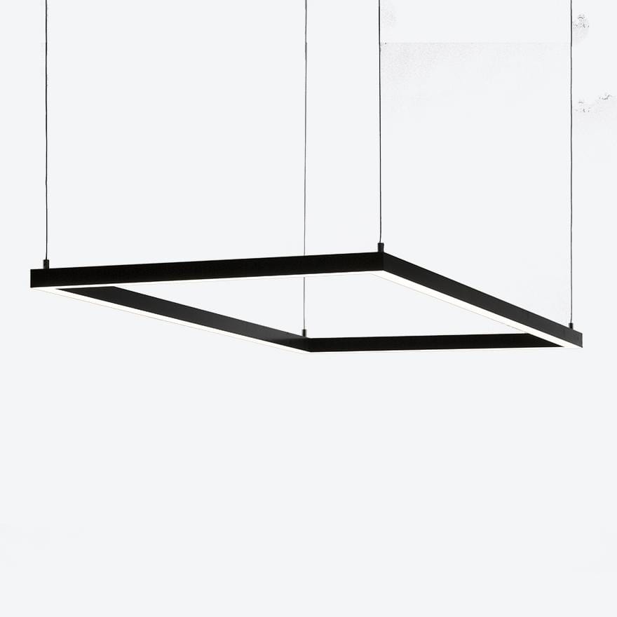 About Space Lighting  ASP FORTON RECTANGLE COMPLETE LED Strip pendant light
