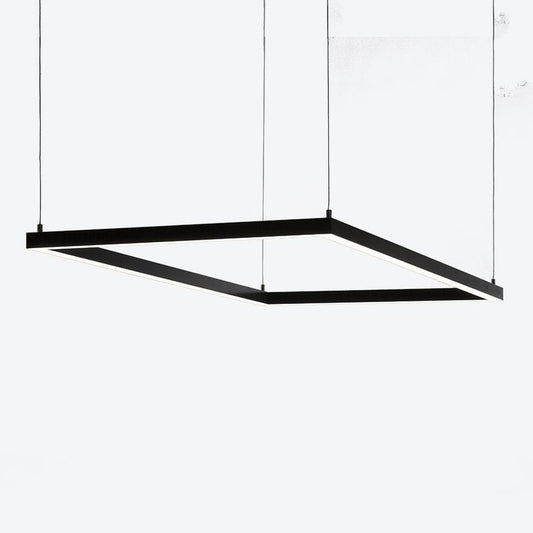 About Space Lighting  ASP FORTON RECTANGLE COMPLETE LED Strip pendant light