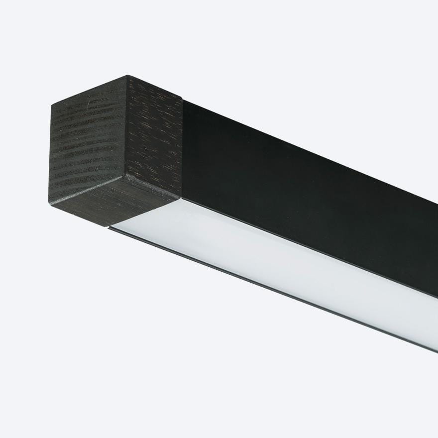 About Space Lighting ASP Forton Timber End Cap