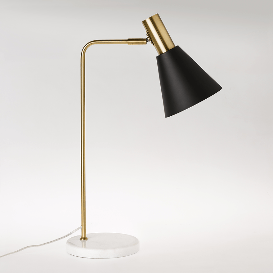 Addi Table Lamp with Cambio Shade D Black