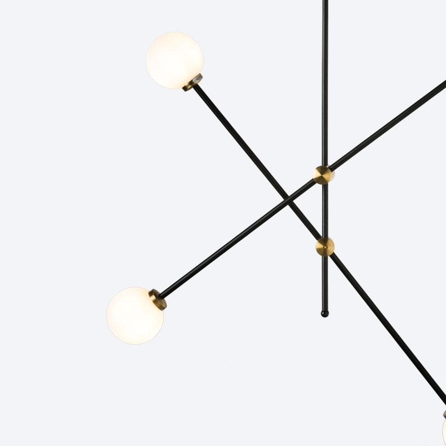 About Space Lighting Apenera 4 Pendant Light with Yosh shade