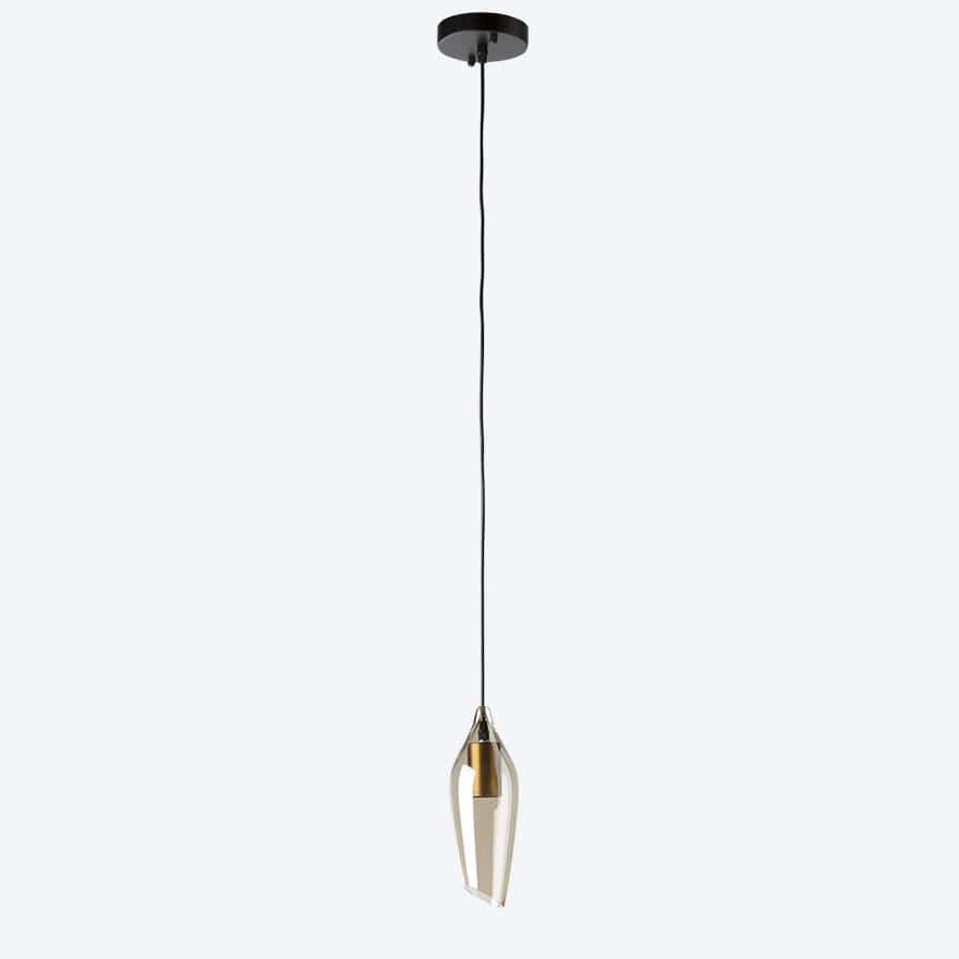 About Space Lighting Bella 330 Glass Pendant Light
