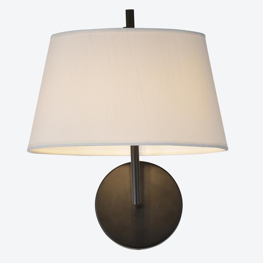 About Space Lighting BENZ Black Wall Light with shade