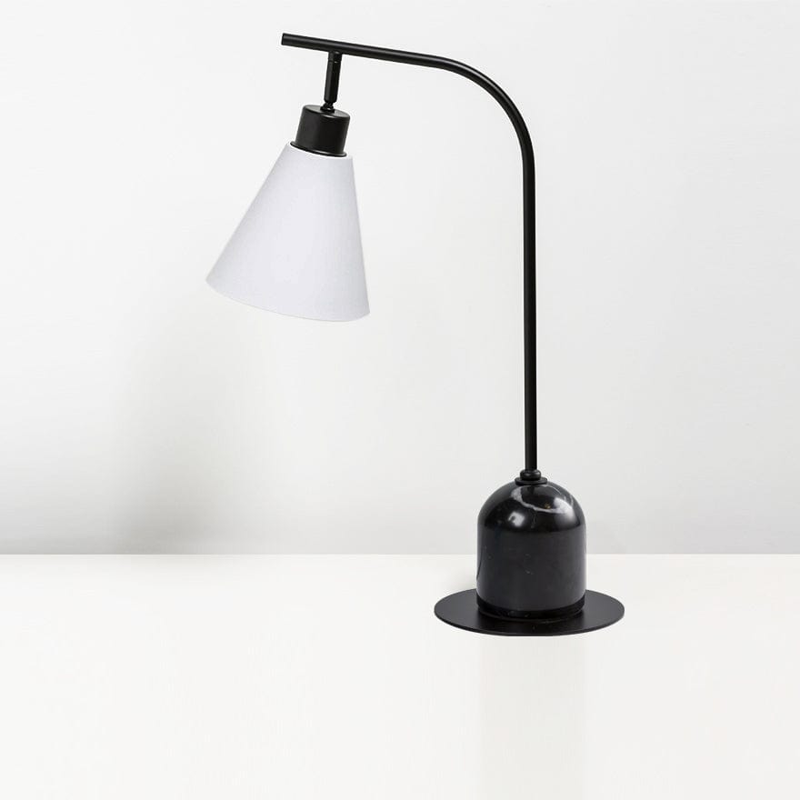 Cambio Table Lamp with Cambio Shade D White