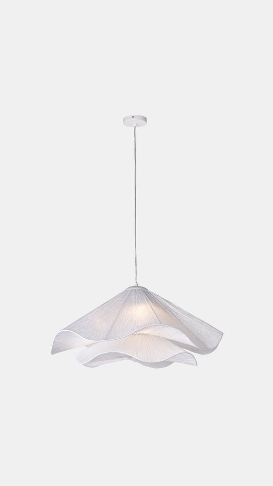 Caroline White Double Pendant