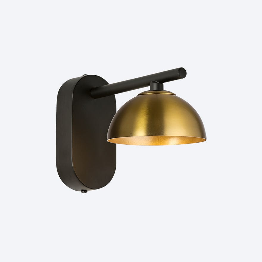 About Space Lighting Caterpillar LED Wall C With Yosh Shade Indoor Wall Light