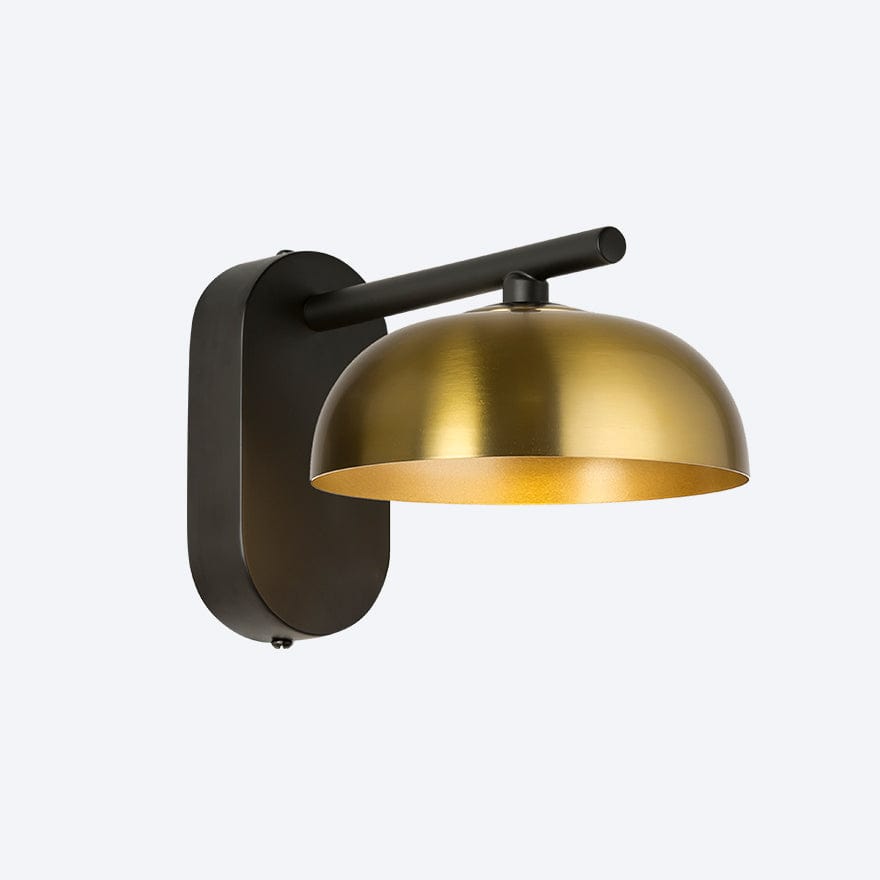 About Space Lighting Caterpillar LED Wall C With Yosh Shade Indoor Wall Light