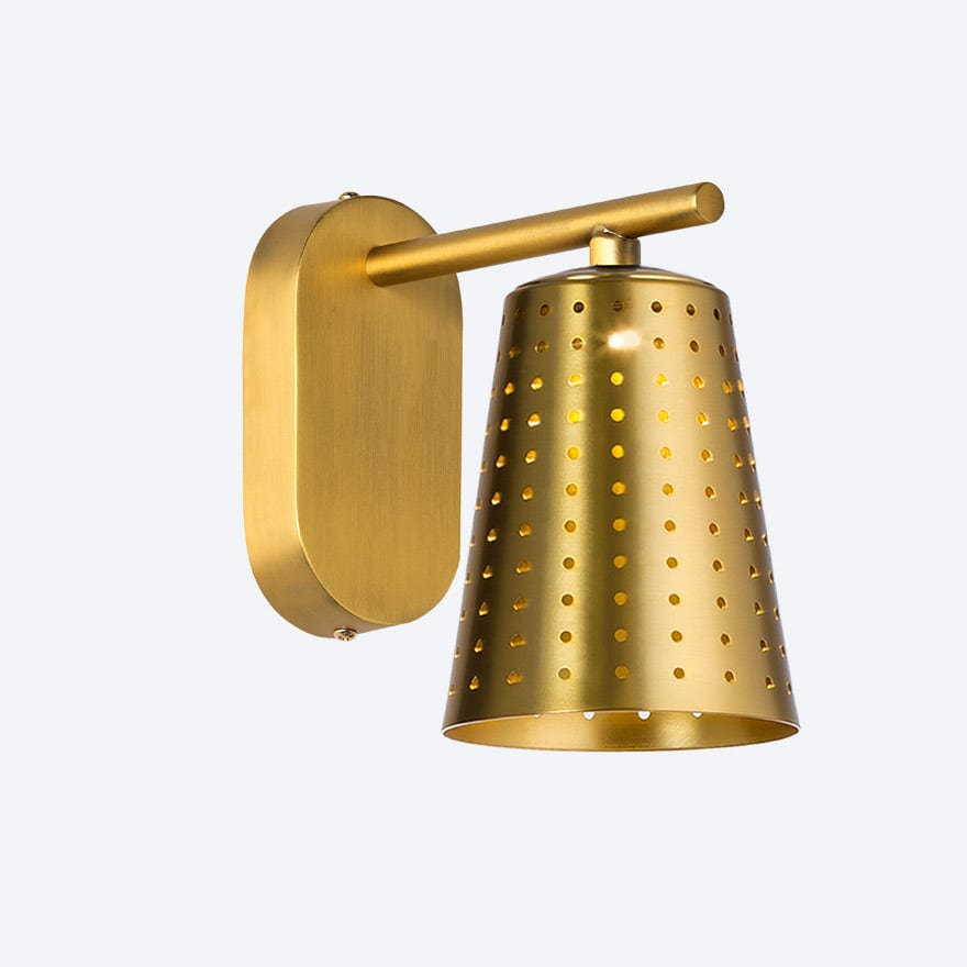 About Space Lighting Caterpillar LED Wall C With Yosh Shade Indoor Wall Light