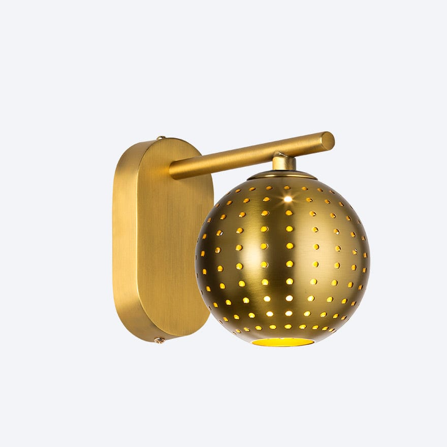 About Space Lighting Caterpillar LED Wall C With Yosh Shade Indoor Wall Light