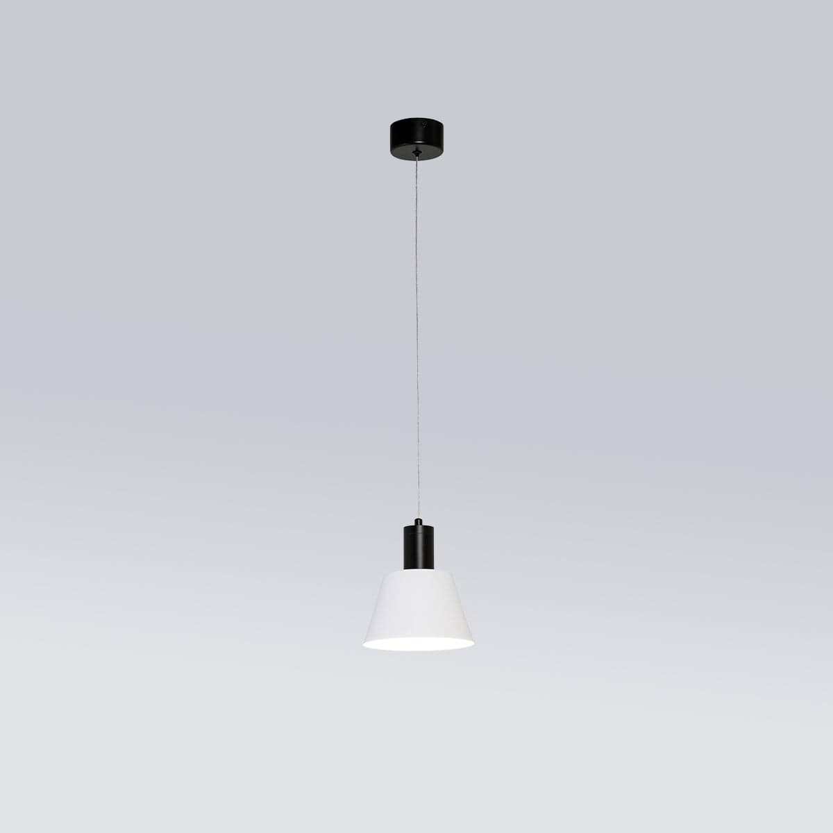 Cambio Shade F White on Cambio LED Drop Black