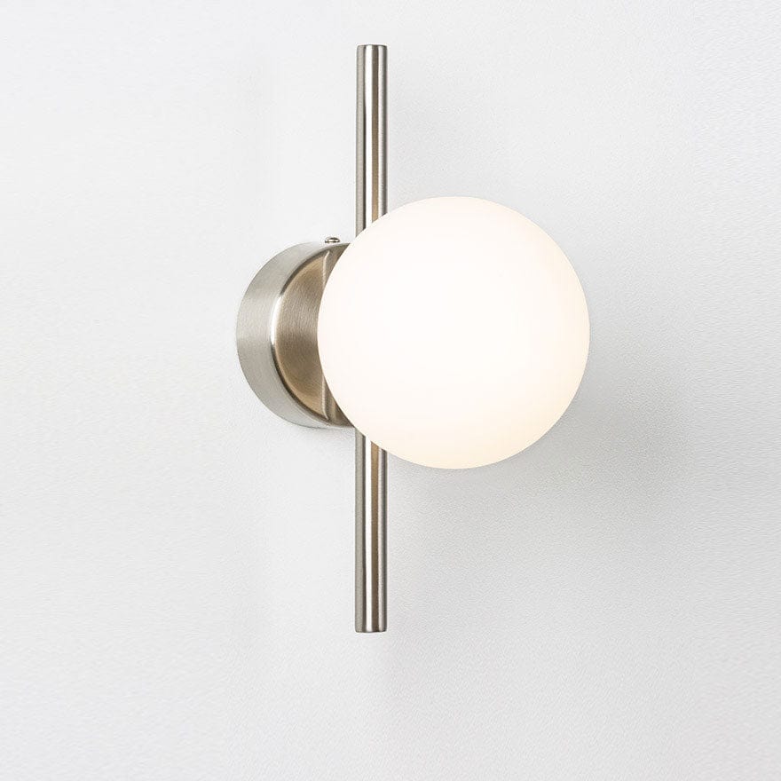 Caterpillar Wall A LED Indoor Wall Light With Yosh Glass Opal Round