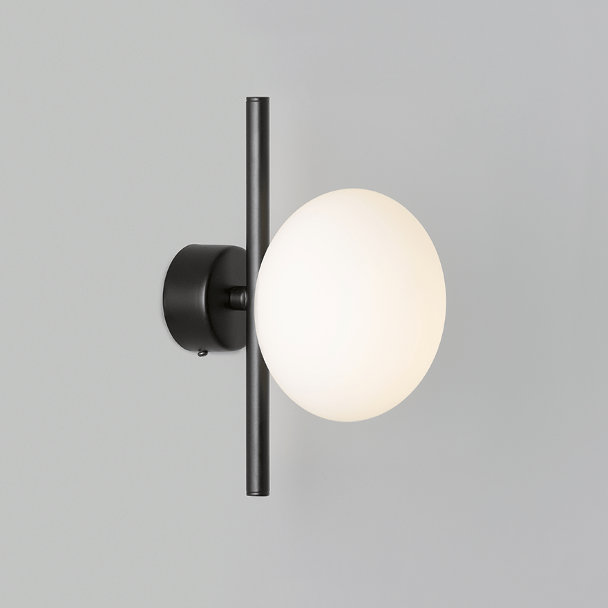 Caterpillar Wall A LED Indoor Wall Light With Yosh Glass Flat 120
