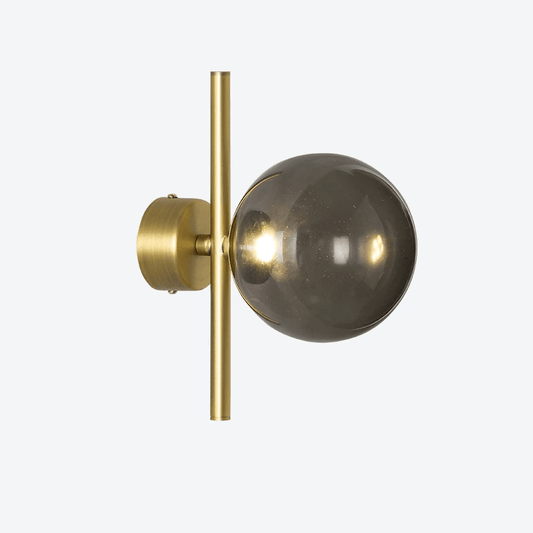 Caterpillar Wall A LED Indoor Wall Light With Yosh Glass