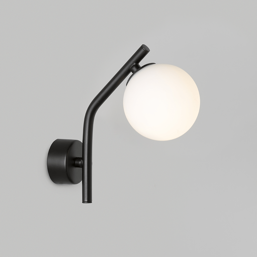 Caterpillar Wall B LED Indoor Wall Light Yosh Opal 100 Glass