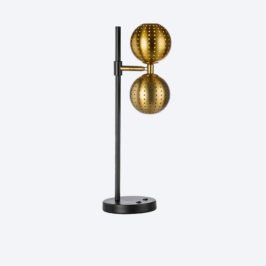 About Space Lighting Creo Table Lamp with metal Yosh shades