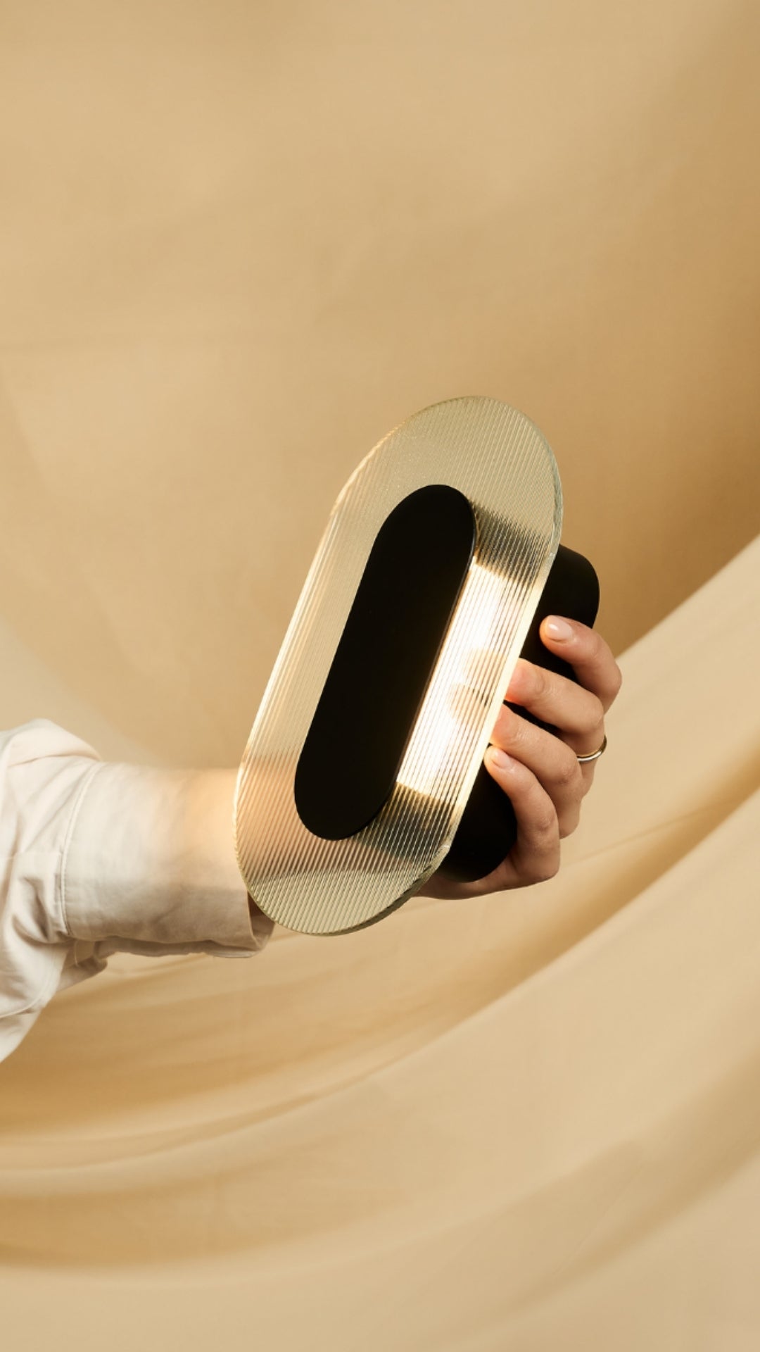Darla Ribbed Wall Light