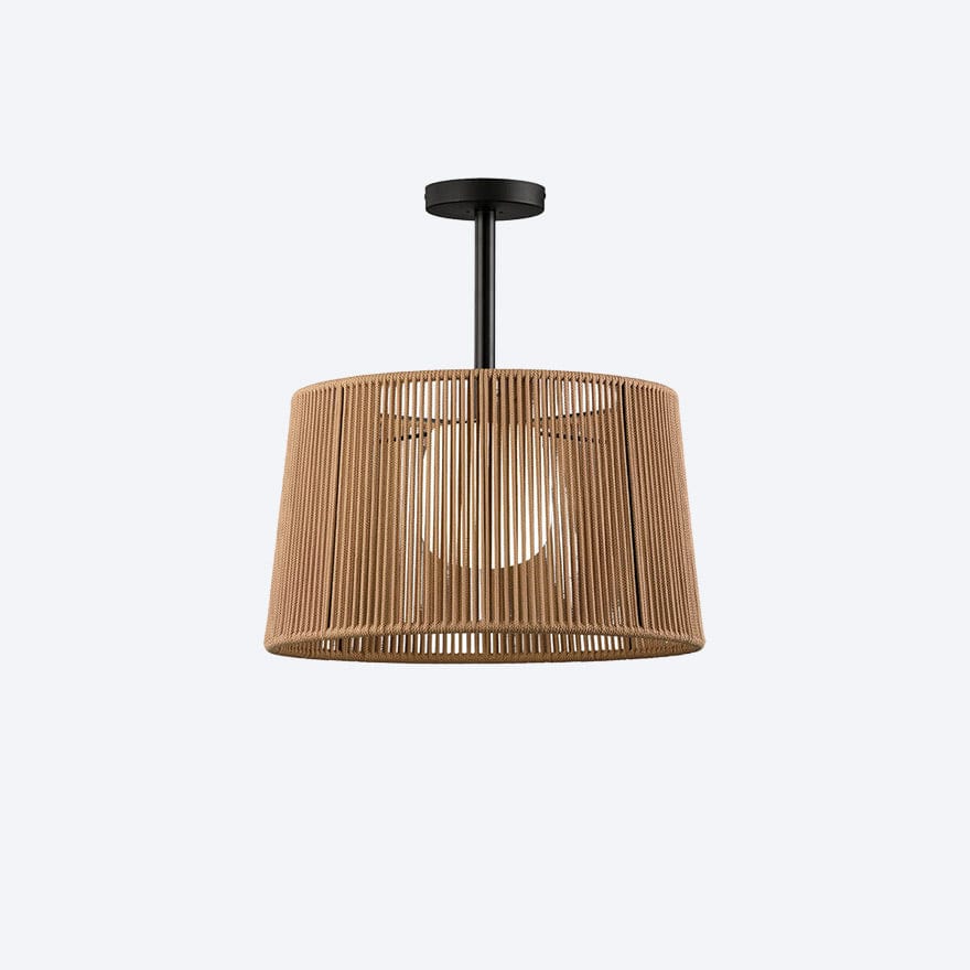 About Space Lighting Drum Ceiling IP66 Made in Spain pendant light