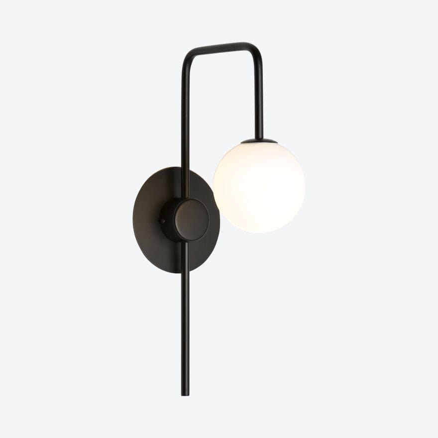 About Space Lighting Dante LED Wall Light Yosh Glass Shade