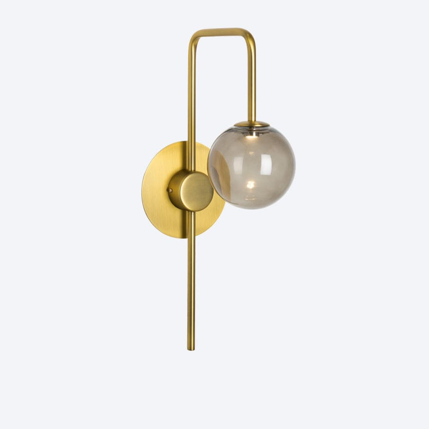 About Space Lighting Dante LED Wall Light Yosh Glass