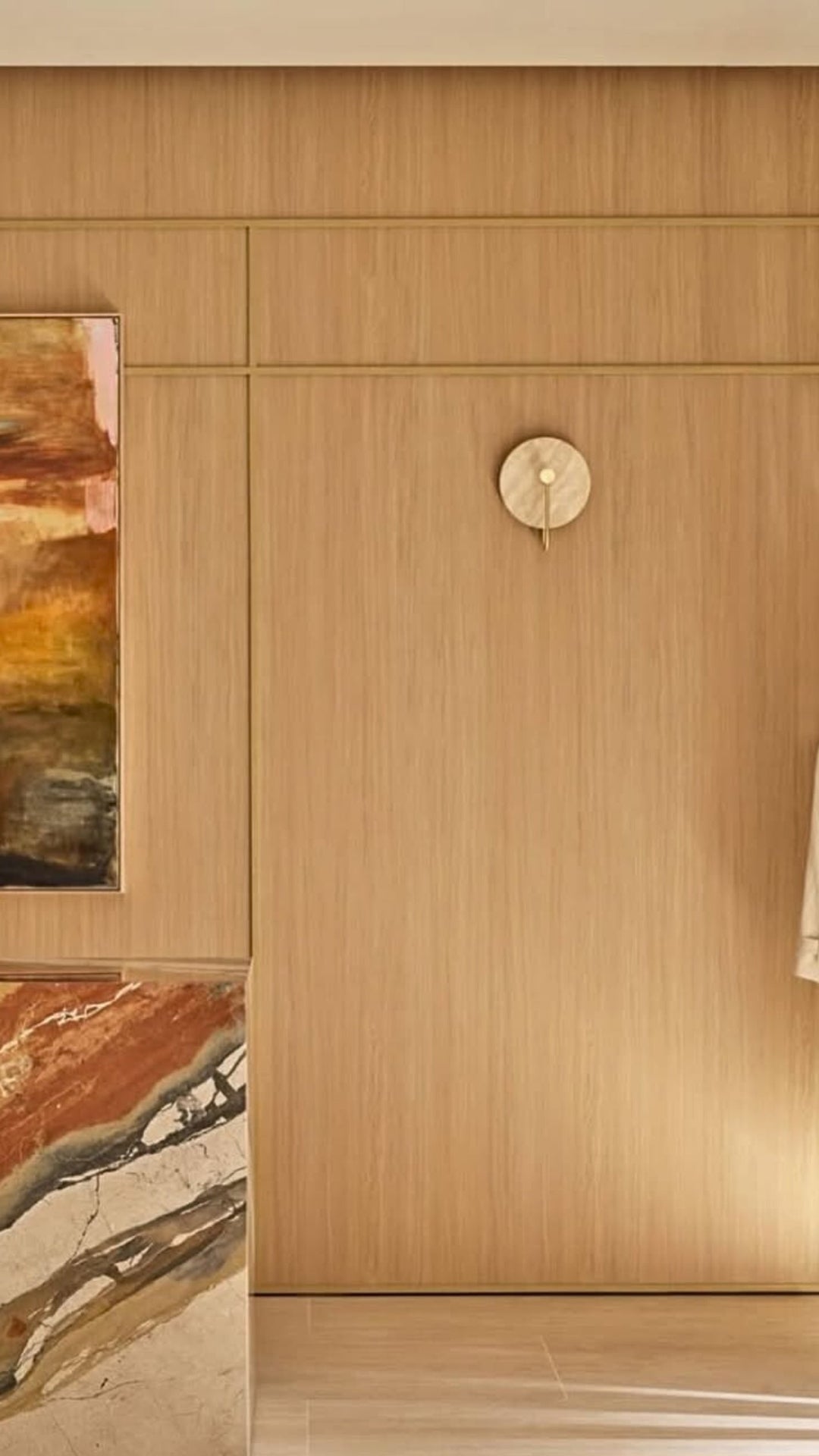 Florence Travertine LED Wall Light