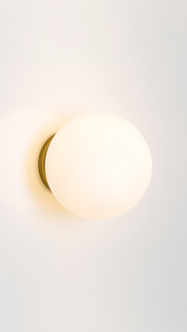 Forte 12V LED Wall Light with Yosh Glass