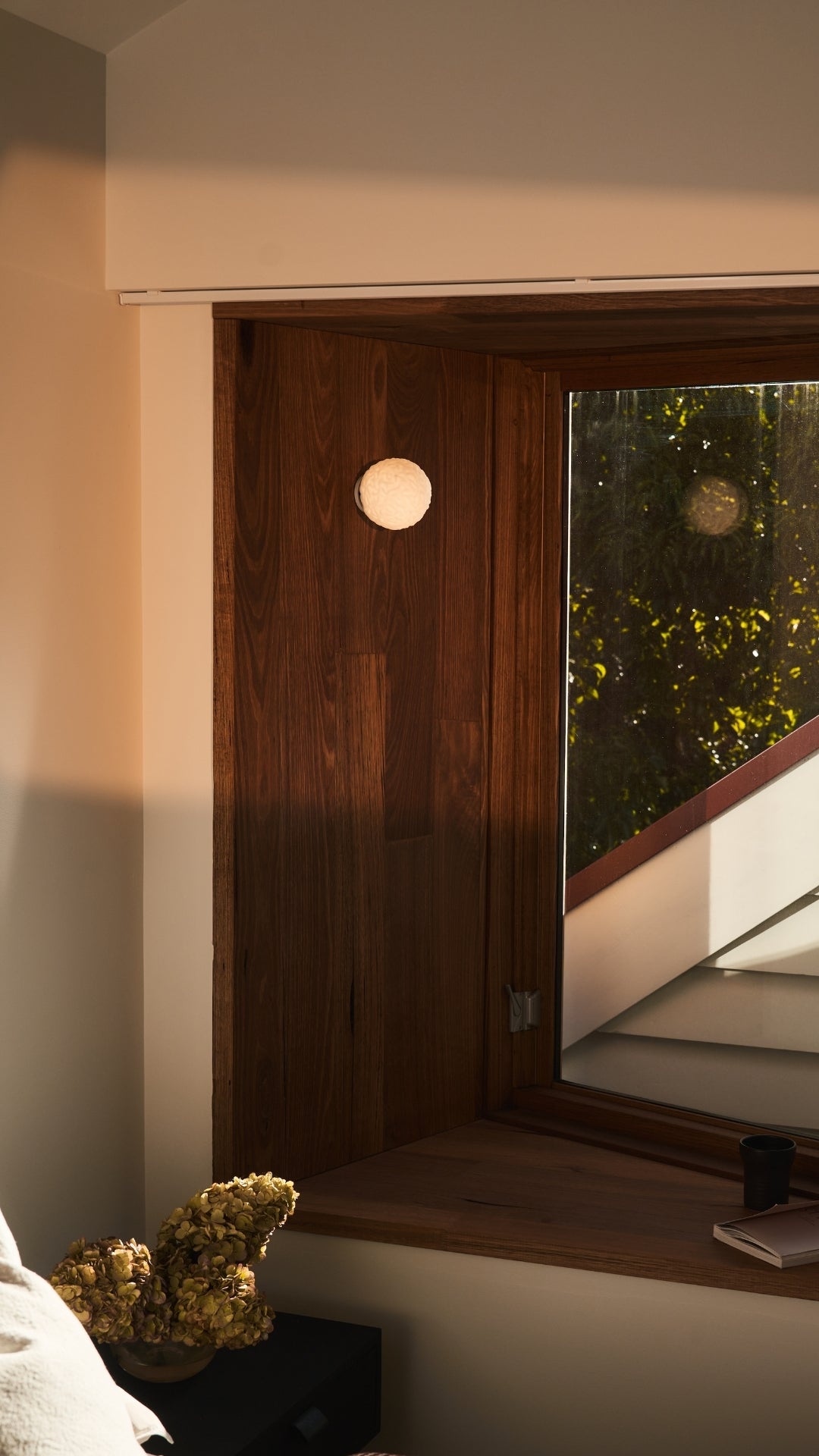 Forte 12V LED Wall Light with Yosh Glass