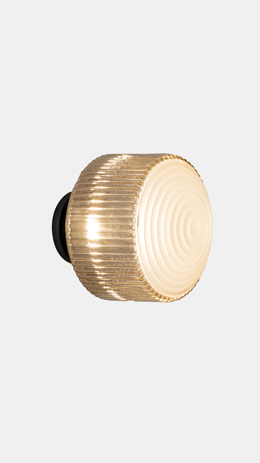 Forte 12V LED Wall Light with Yosh Glass