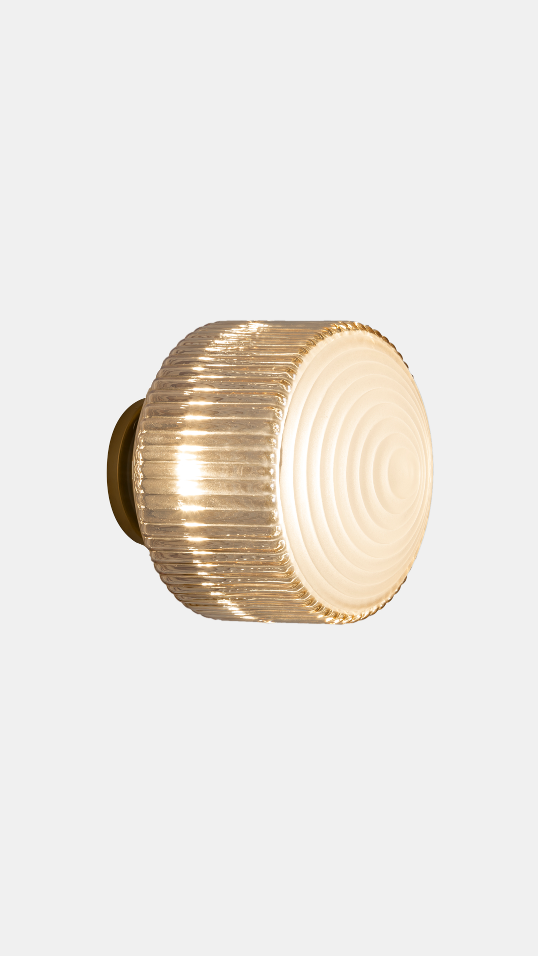 Forte 12V LED Wall Light with Yosh Glass