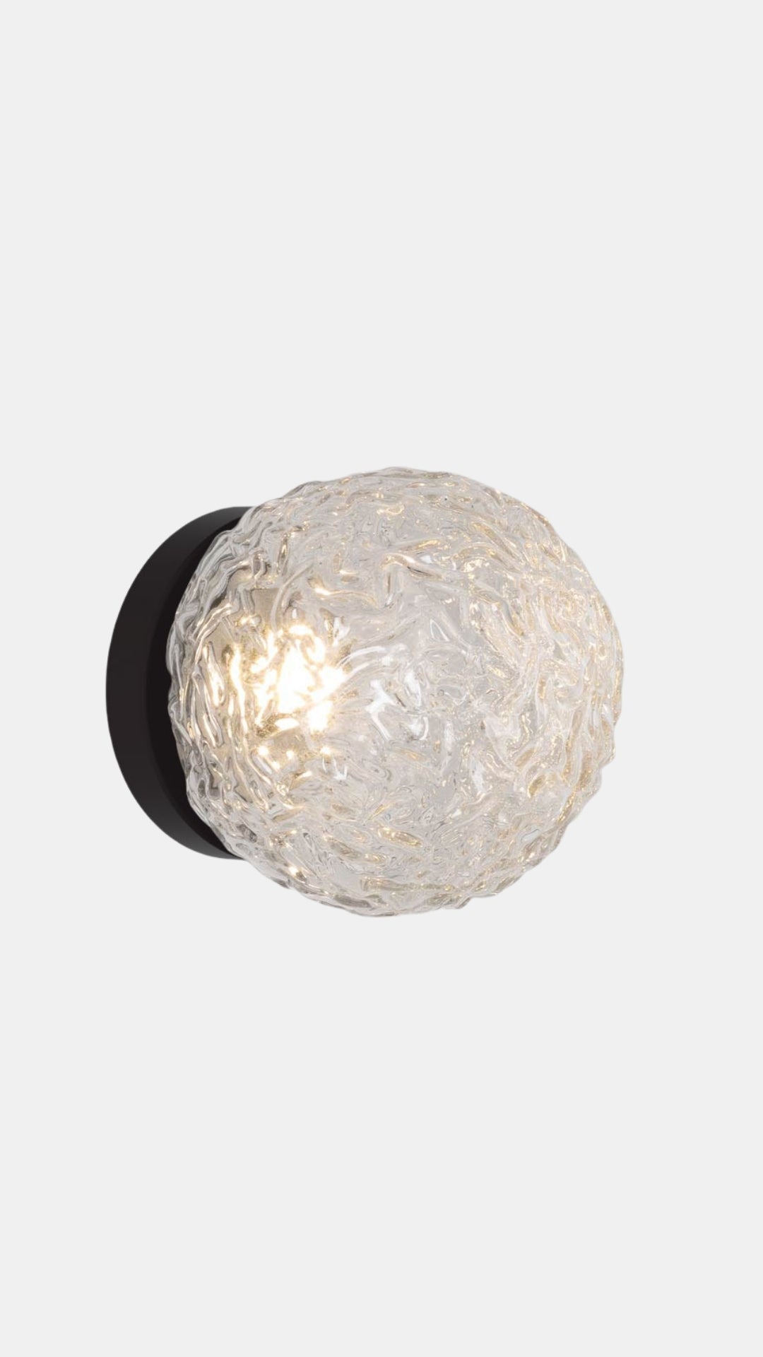 Forte 12V LED Wall Light with Yosh Glass