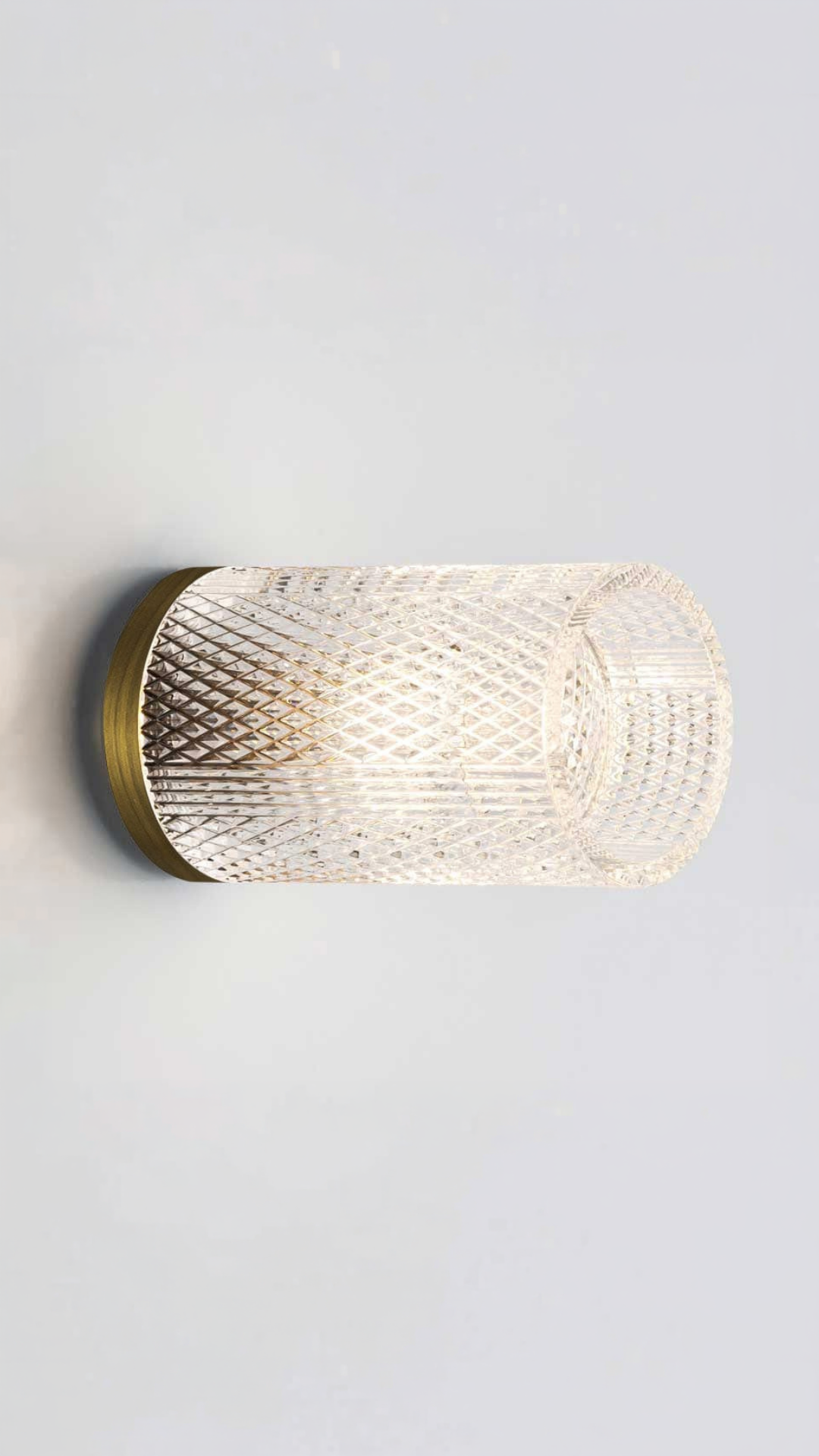 Forte G9 Wall Light with Yosh Glass