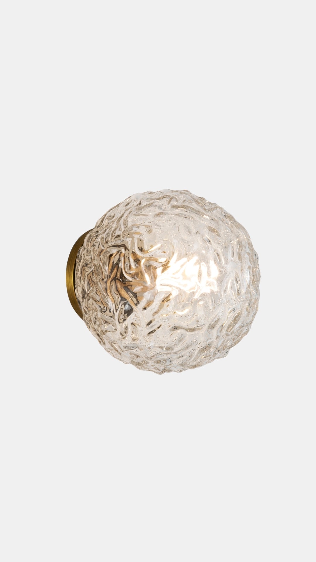 Forte G9 Wall Light with Yosh Glass