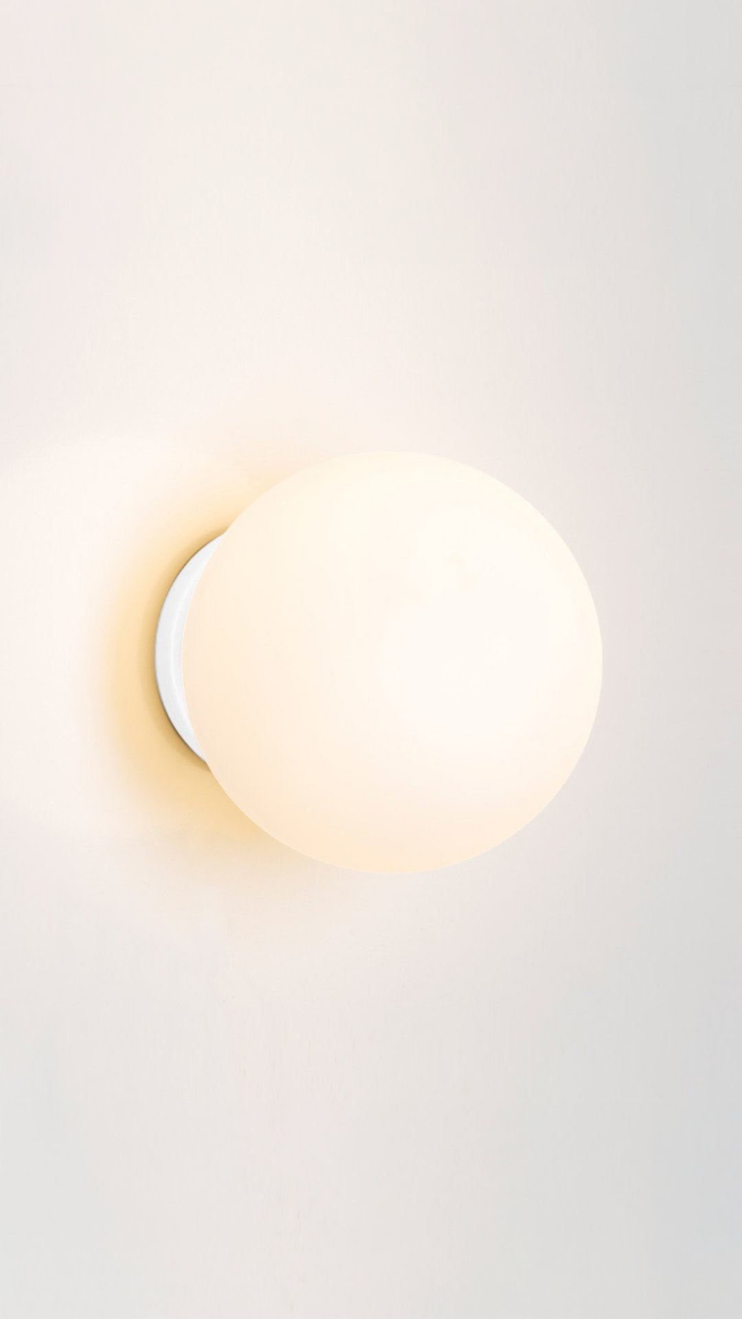Forte IP65 Glass Outdoor Wall Light