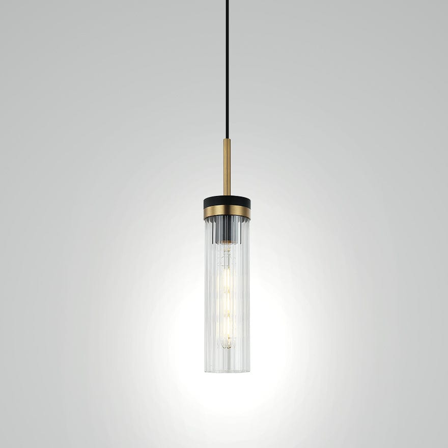 GEORGIA GLASS RIBBED PENDANT