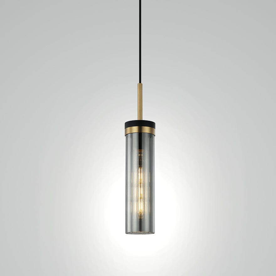 GEORGIA GLASS RIBBED PENDANT
