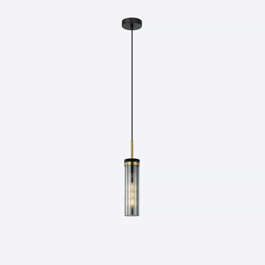 About Space Lighting Georgia Glass Ribbed Pendant Light
