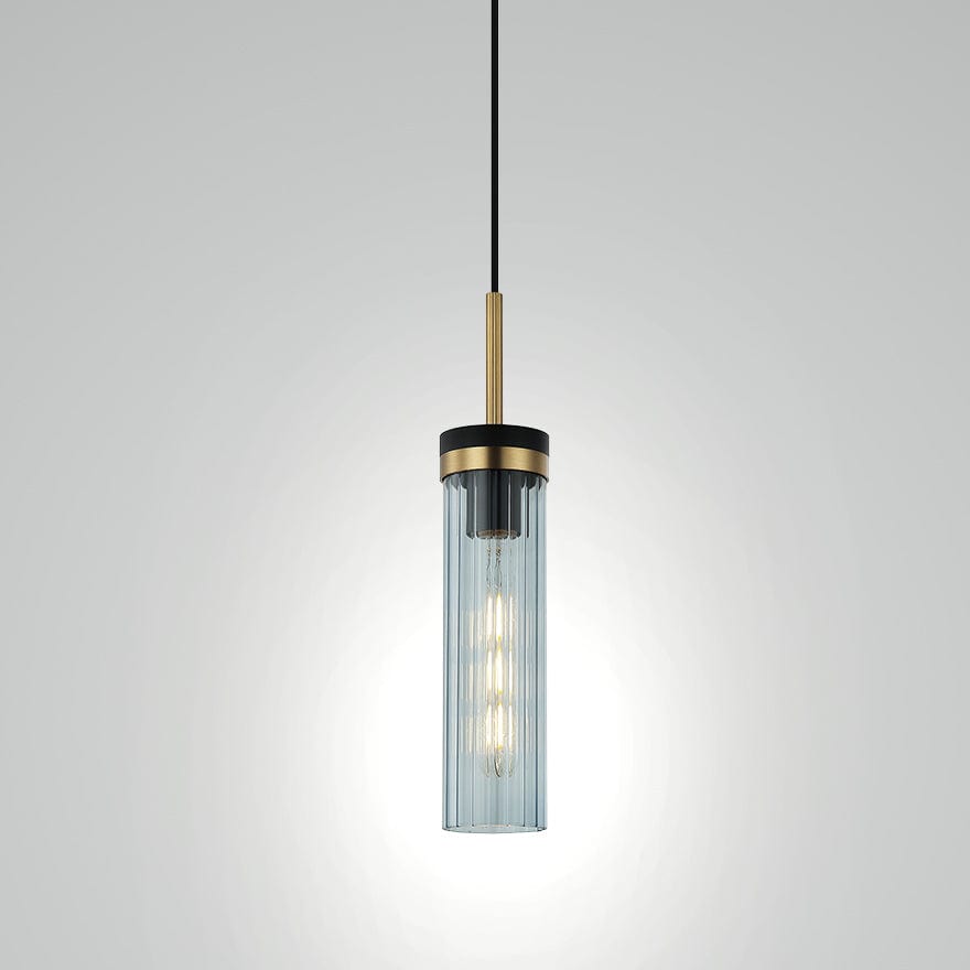 GEORGIA GLASS RIBBED PENDANT