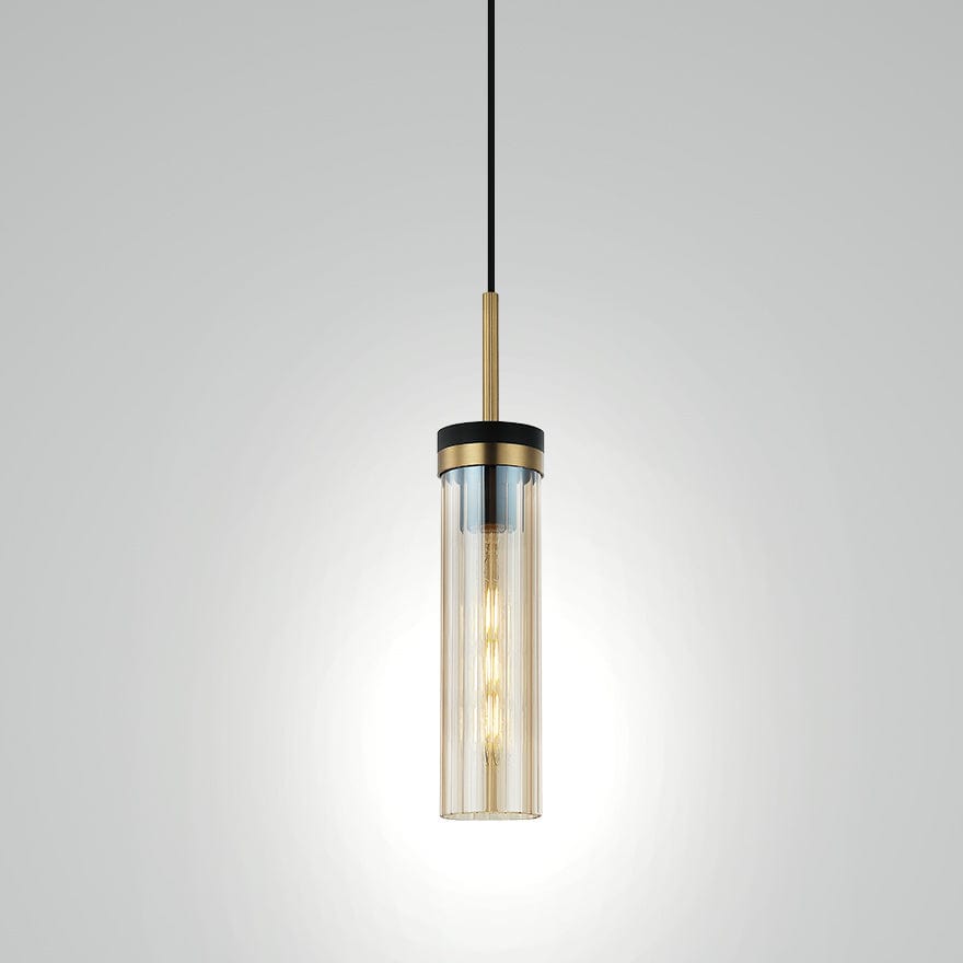 GEORGIA GLASS RIBBED PENDANT
