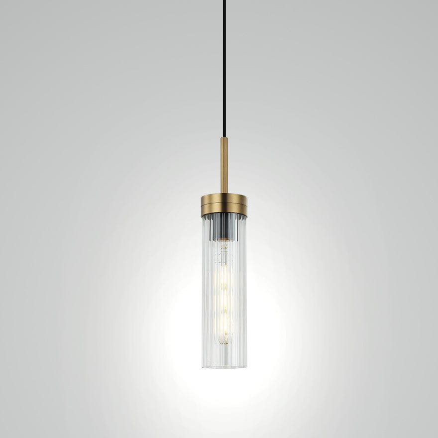 GEORGIA GLASS RIBBED PENDANT