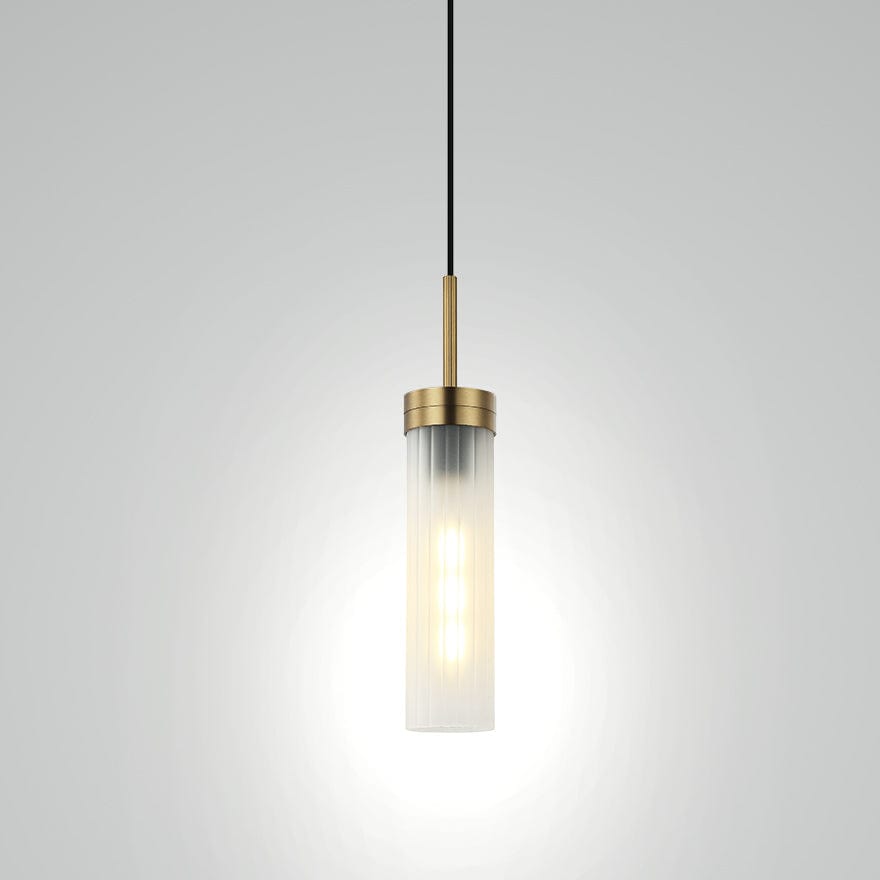 GEORGIA GLASS RIBBED PENDANT