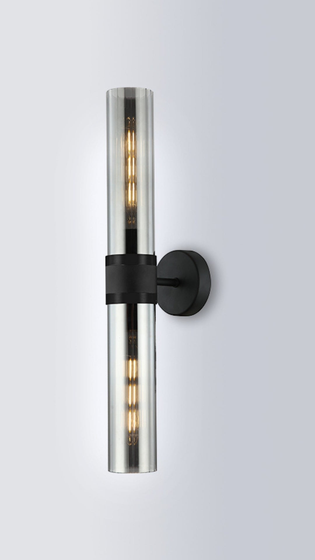Georgia Up/Down Glass Wall Light