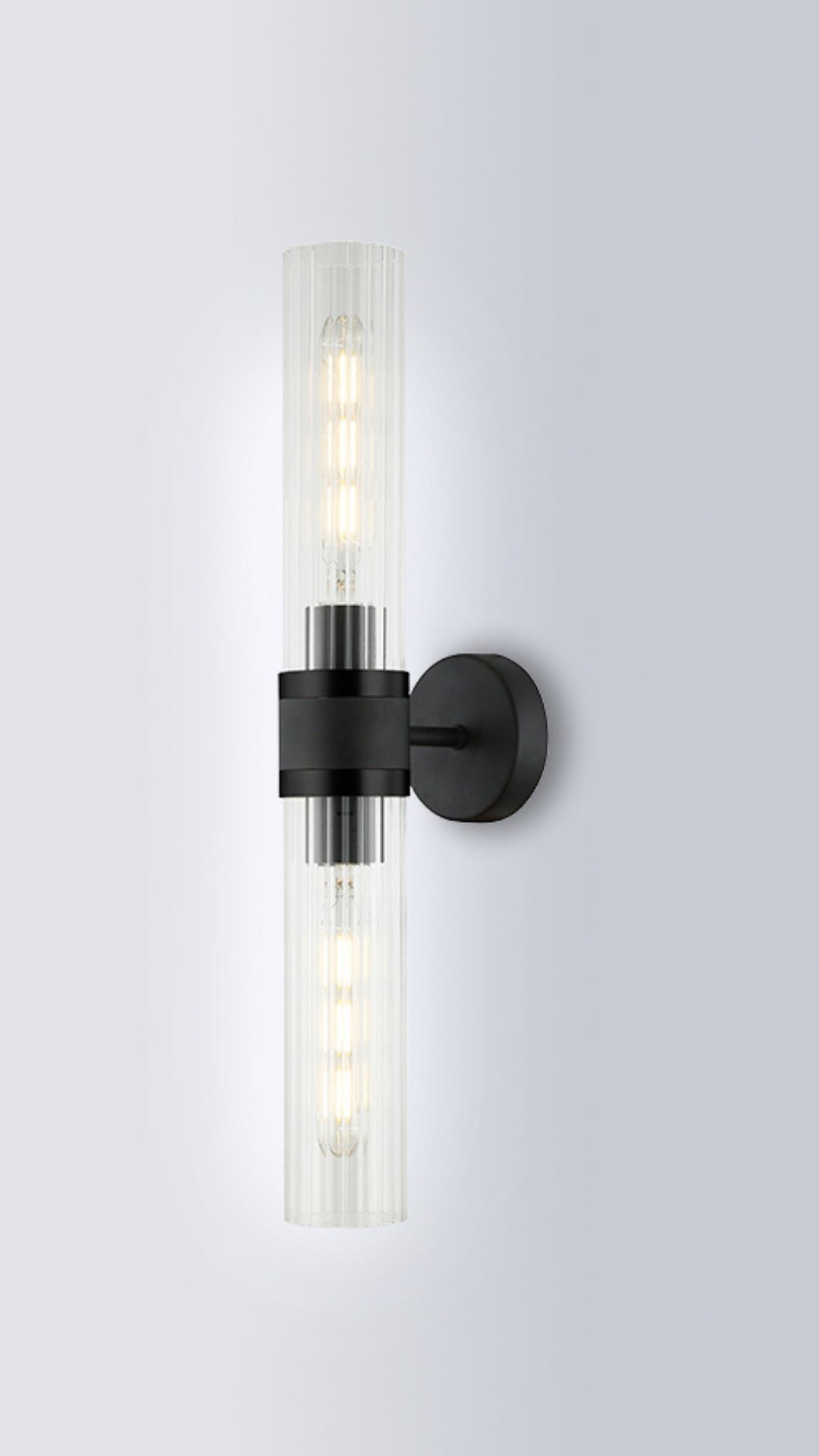 Georgia Up/Down Glass Wall Light