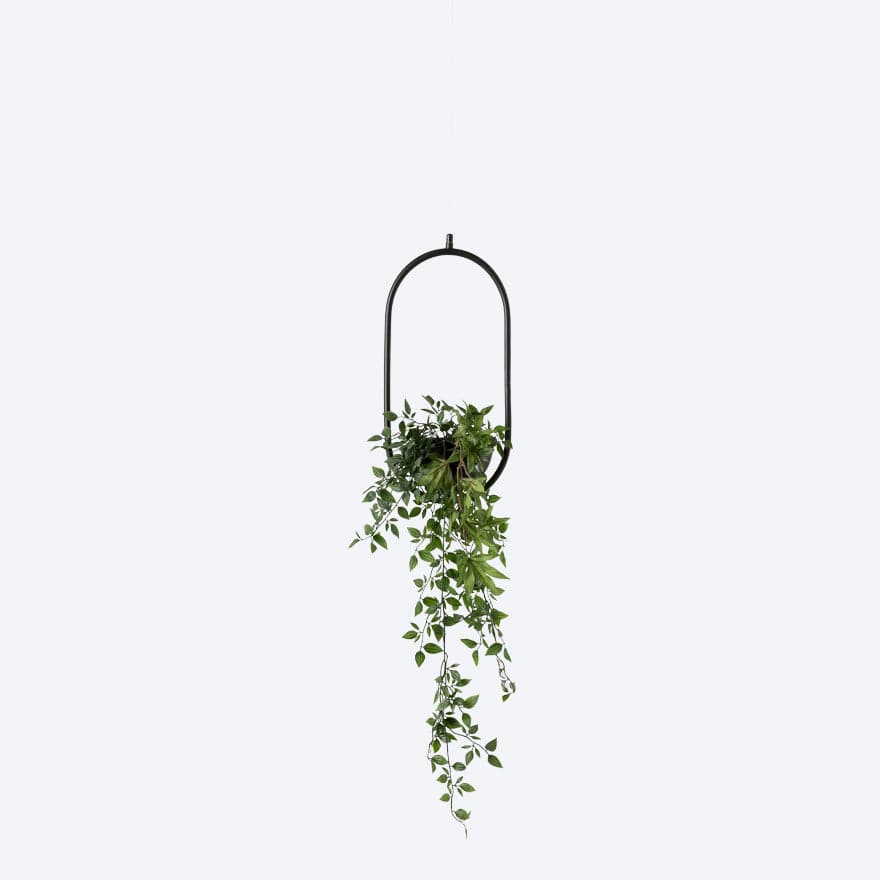 About Space Lighting Evora 1 Planter Frame Pendant