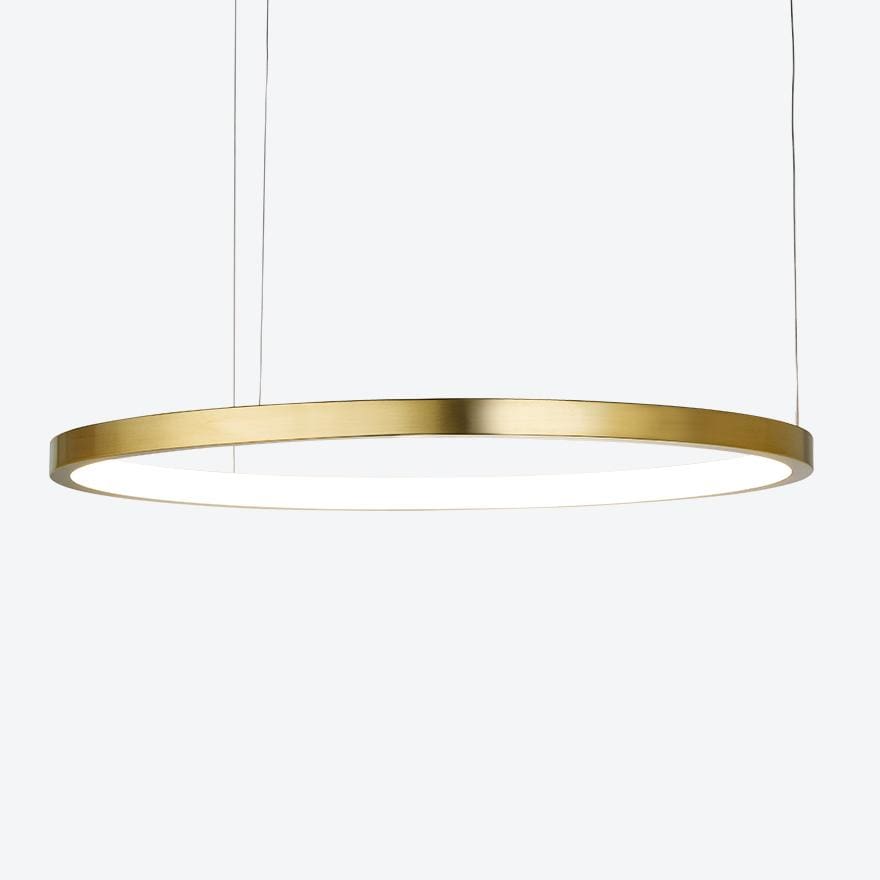 About Space HOOP 22 x 36 LED CUSTOM Pendant Light