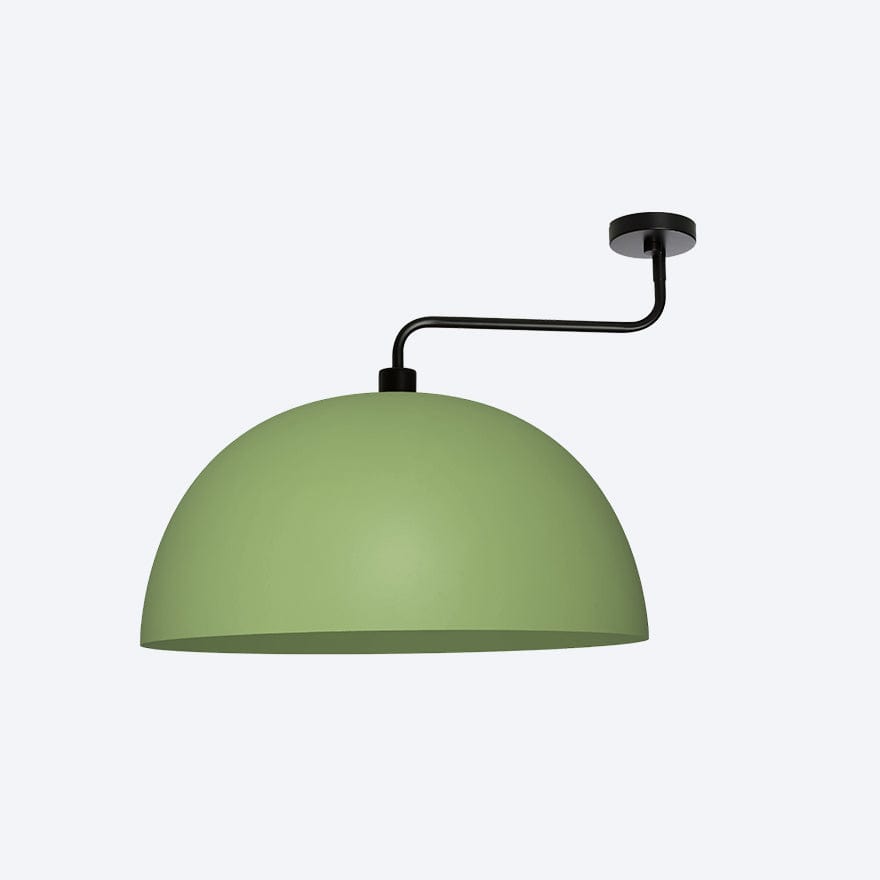 Hugo Ceiling Light with Cambio Shade CL Green