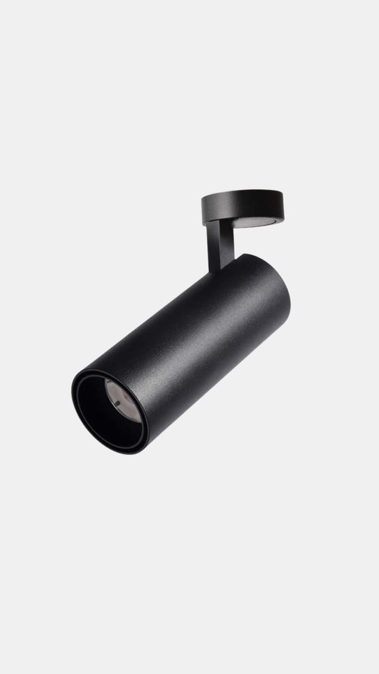 Pele 12W Black 3K LED Ceiling/Wall Light